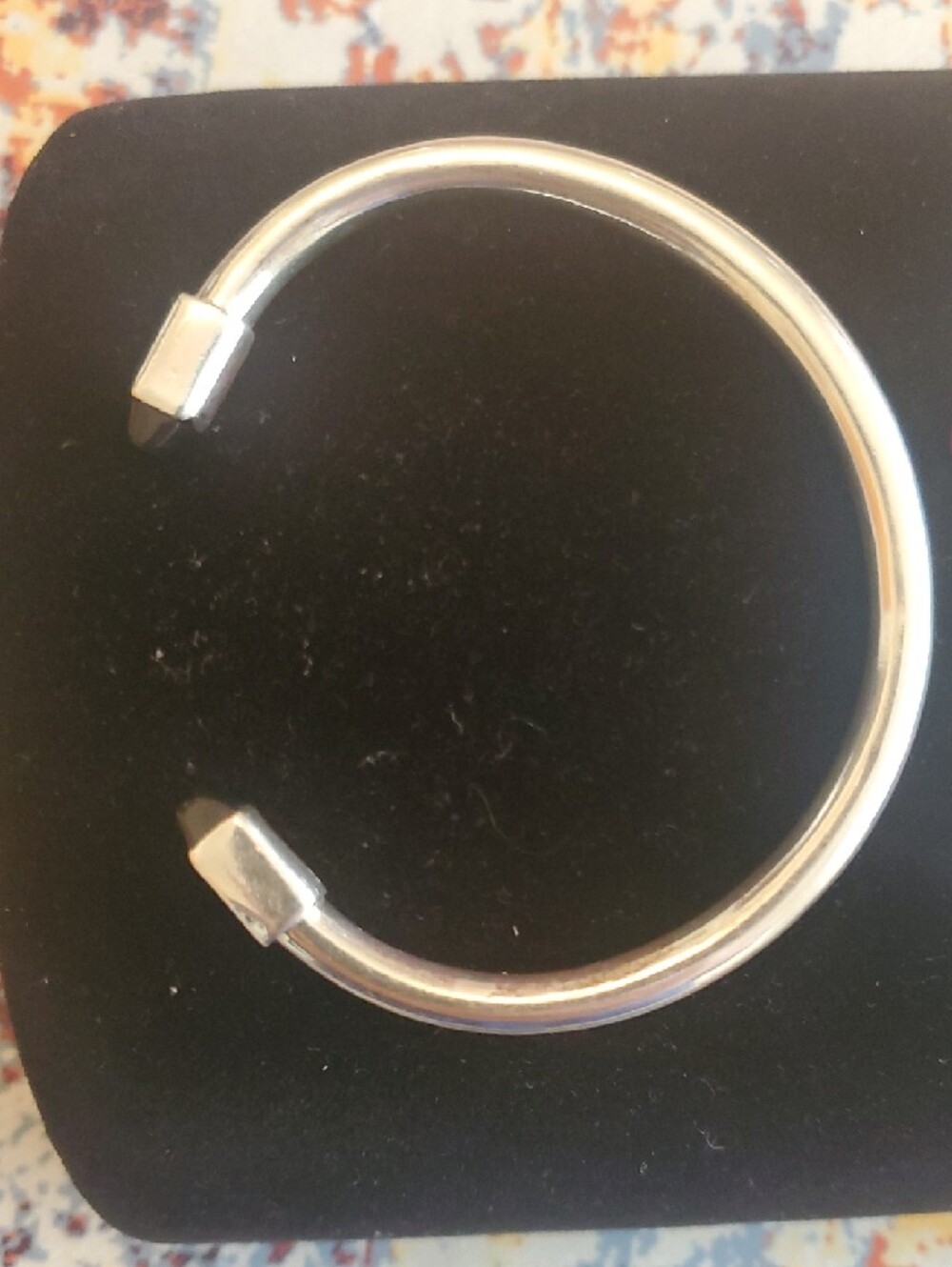 Sterling Bangle Bracelet Set - Picture 2 of 10